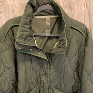 Lou & Grey Olive Quilted Jacket